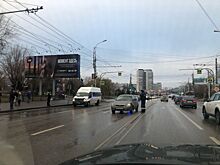 В центре Волгограда «Приора» наехала на пешехода