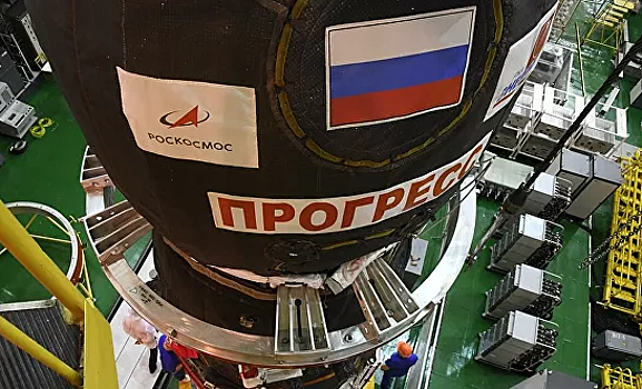 Ракету с "Прогресс МС-13" установили на Байконурe