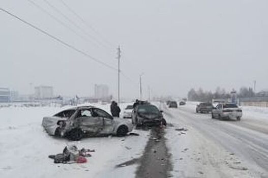 В ДТП в Башкирии травмирован пассажир Chevrolet Lacetti