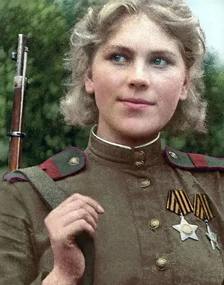 Снайпер Роза Шанина, 1944