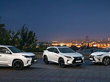 Для кроссоверов Lexus предложена специальная «черная» серия