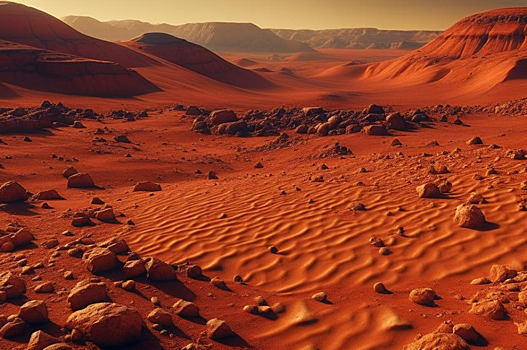 На Марсе нашли следы климата, пригодного для возникновения жизни