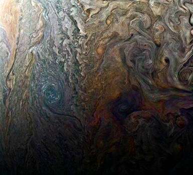 NASA разгадало тайну «черного пятна» на Юпитере