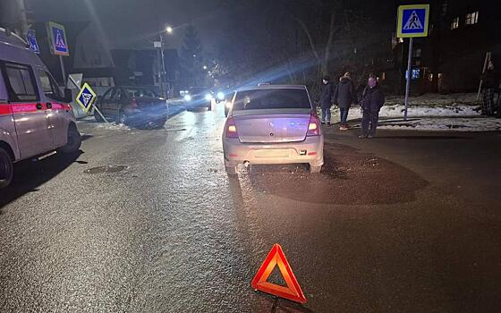 В Рязани столкнулись два Renault Logan