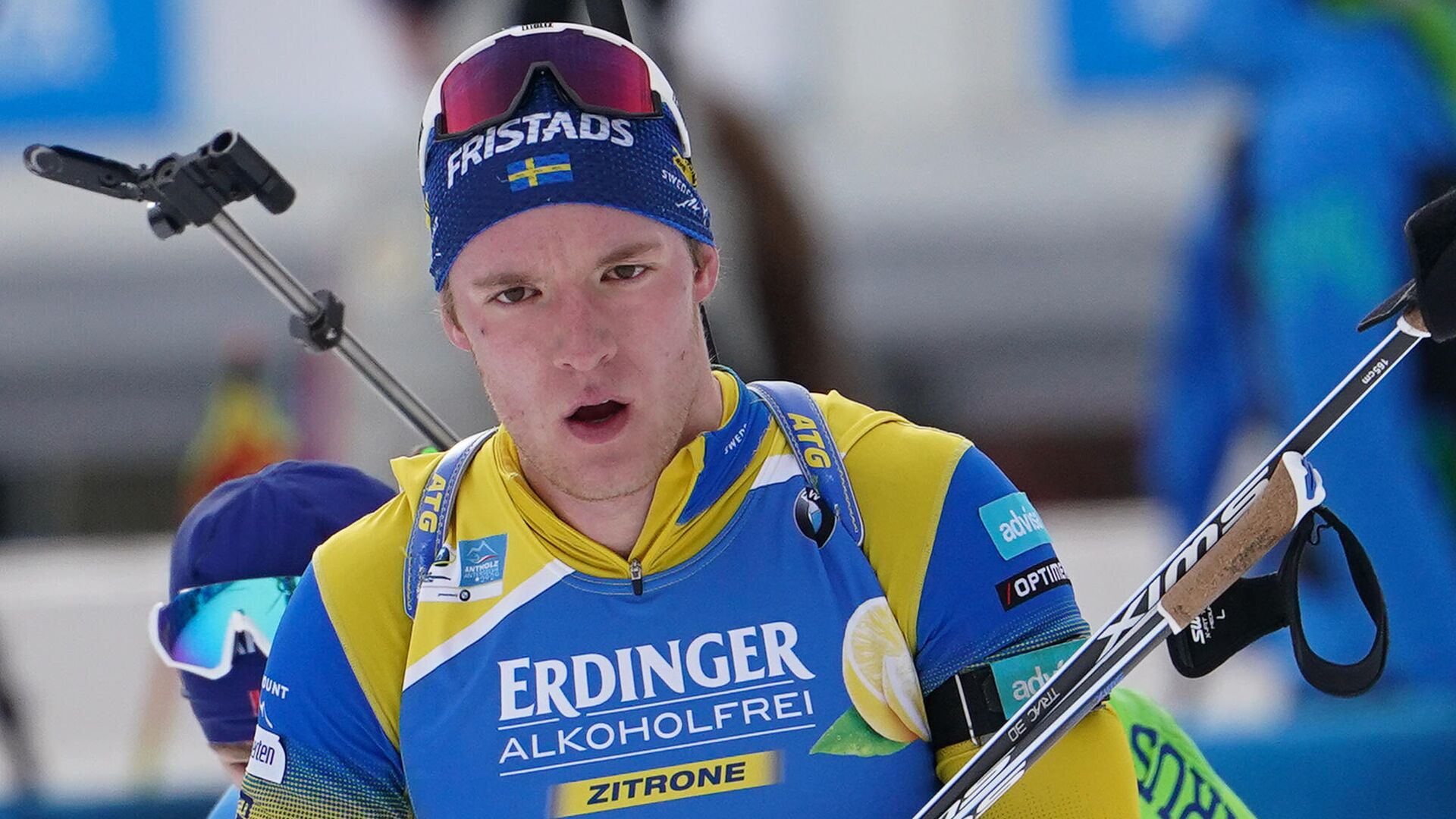 Шведский биатлонист осудил главу МОК за желание вернуть россиян на турниры