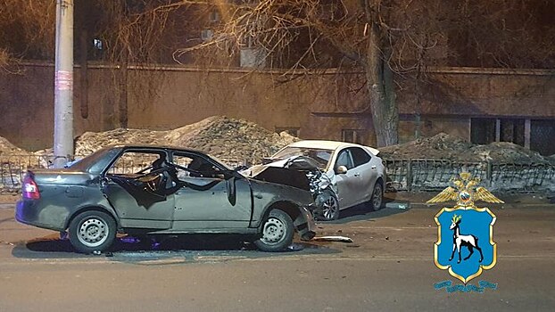 В Самаре на Стара-Загоре произошло серьезное ДТП с 4 пострадавшими