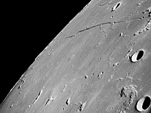 В России определили температуру нагрева Луны на заре её формирования