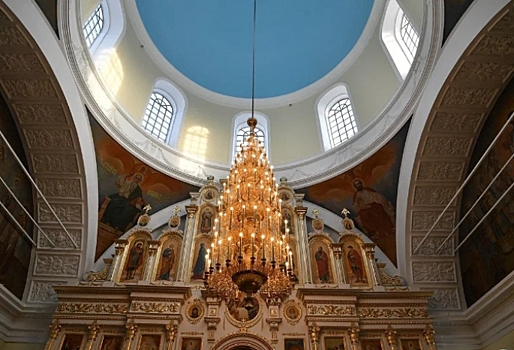 Омские власти показали отреставрированный Казачий Никольский собор