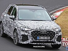 Предстоящий Audi RS Q3 снова засветился перед камерами