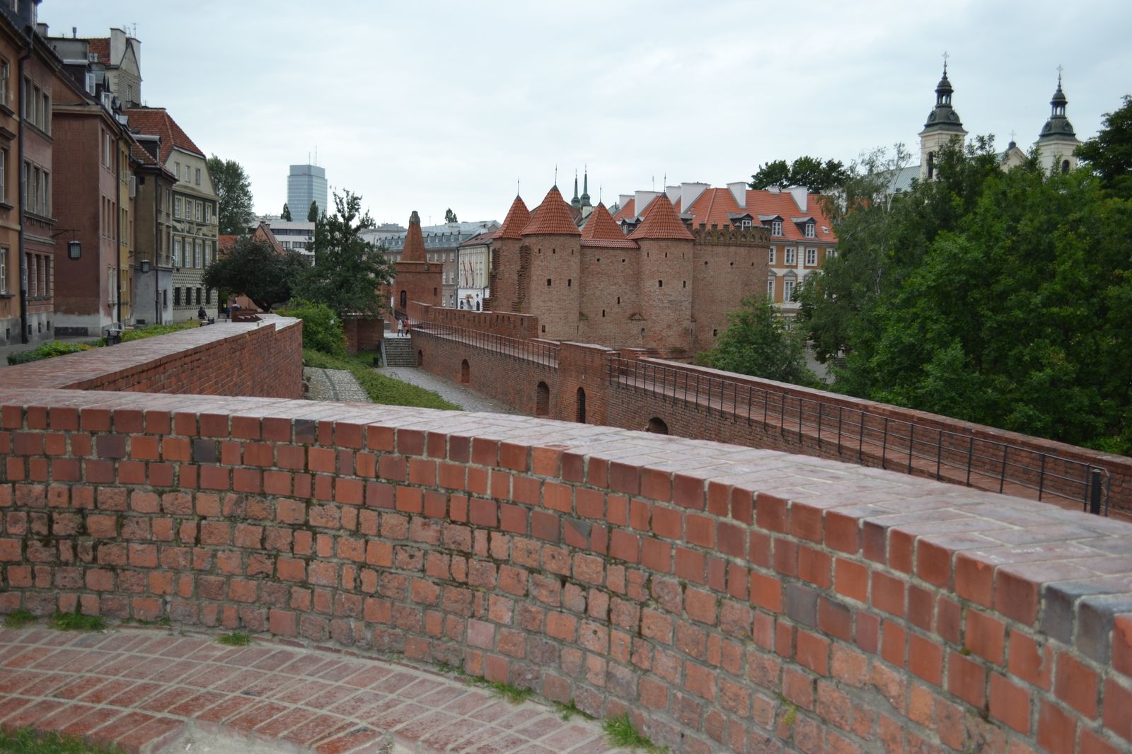 Варшавский Барбакан, Варшава, Польша, Европа