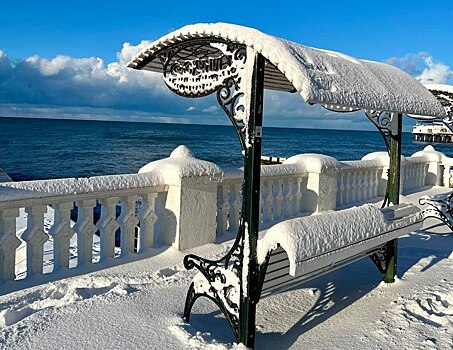 В Сочи ожидается мороз и новые снегопады