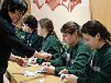 Известная художница Ирина Щурихина провела мастер-класс в Можайской ВК ГУФСИН России по Московской области