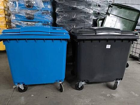 Серый и синий вместо зелёного: в Удмуртии поменяют цвета мусорных баков