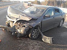 В Тверской области водитель уснул и врезался в разделительное ограждение