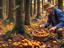 В каких лесах можно собирать грибы и ягоды в начале ноября
