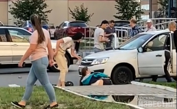Курск. На проспекте Дериглазова автомобилист сбил подростка на самокате