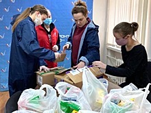 «Фабрика добрых дел» помогает Волонтерскому штабу #МыВместес продуктовыми наборами для пенсионеров