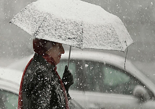 Синоптики предупредили о снеге с дождем в Москве