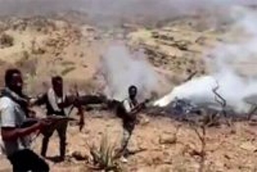 В Эфиопии разбился ударный вертолет российского производства Ми-35