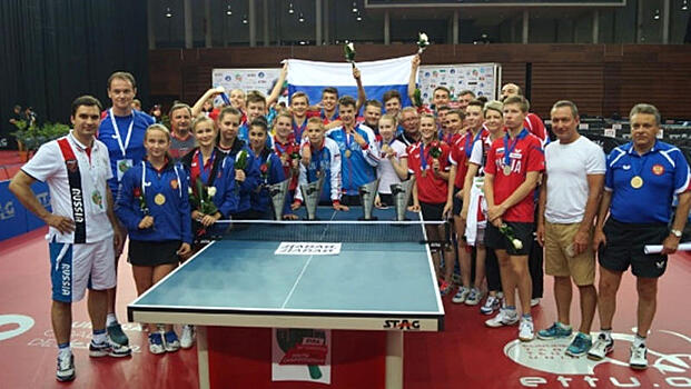 Московские теннисисты завоевали три золотые медали на первенстве Европы