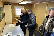 Депутат Мособлдумы проверил ход реконструкции стадиона «Спартак» в Звенигороде