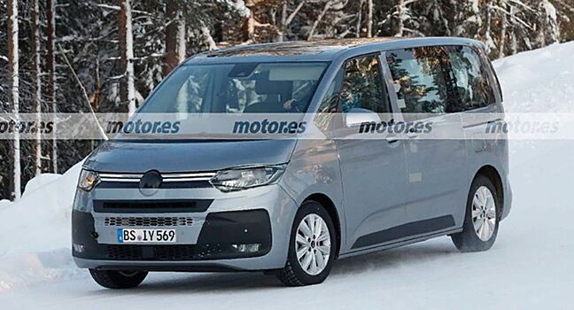 Новый Volkswagen T7 Multivan вышел на финальные тесты