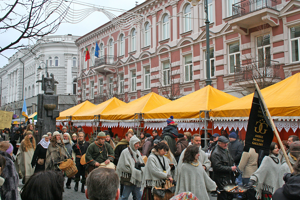 Ярмарка Казюкаса, Вильнюс, Литва, Европа