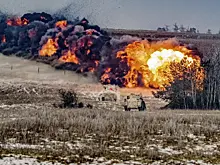 Бойцы РФ установили минный шлагбаум в Курской области