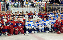 Легенды хоккея выиграли в благотворительном матче в Норильске