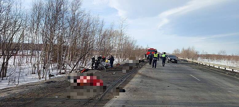 Смертельное ДТП на Сахалине стало причиной гибели четырёх человек