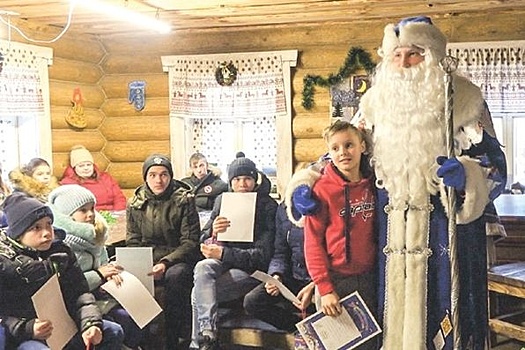 Юные салдинцы побывали в сказах под Рождество