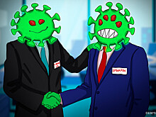 В Британии выявлен мутировавший штамм коронавируса "дельтакрон"