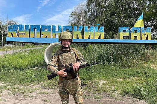 Бывший футболист "Спартака" Ващук, вступивший в Нацгвардию Украины, выложил фото с первого боевого задания