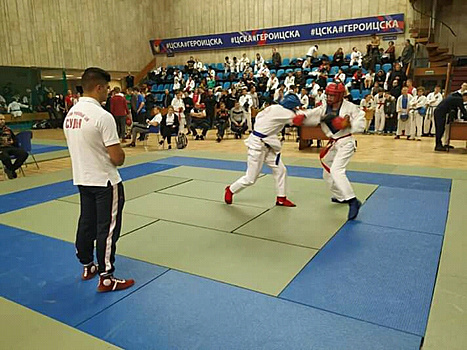 Спортсмены из комплекса «Воробьевы горы» завоевали золото на соревнованиях по рукопашному бою