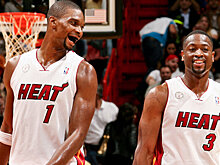 Дуэйн Уэйд и Крис Бош вместе отпраздновали День независимости США