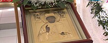 В храм Госпиталя для ветеранов войн с Донбасса направили икону Николая Чудотворца
