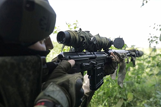 РИА Новости: Снайпер РФ поразил 20 солдат ВСУ с 1,7 км из винтовки ОСВ-96