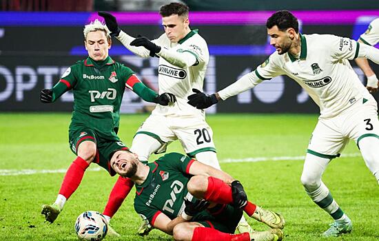 "Краснодар" вернулся на первое место в чемпионате России по футболу