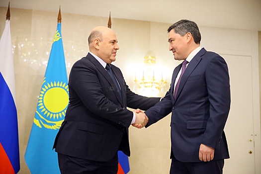 Мишустин провел в Москве переговоры с новым премьер-министром Казахстана