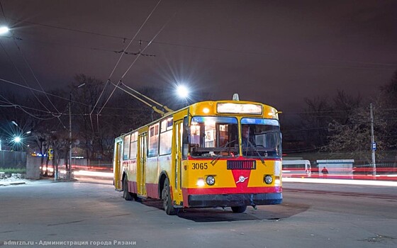 В Рязани внесут изменения в маршрут троллейбуса №2