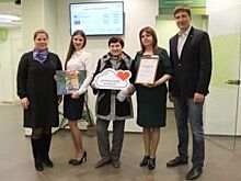 Топ-менеджмент Центрально-Черноземного банка Сбербанк поздравил клиентов