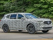 Появились шпионские снимки обновленного кросса Acura MDX