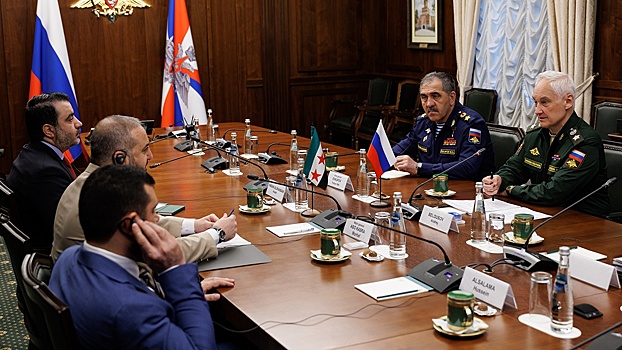 Белоусов обсудил ситуацию на Ближнем Востоке с коллегой из Сирии