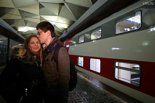 «Романтический рейс» отправится из Санкт-Петербурга в Москву в преддверии Дня всех влюбленных