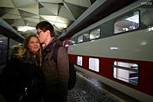 «Романтический рейс» отправится из Санкт-Петербурга в Москву в преддверии Дня всех влюбленных