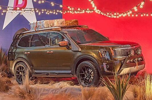 Прототип KIA Telluride на детальном видео