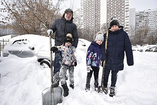 С московских улиц убрали около десяти миллионов кубометров снега