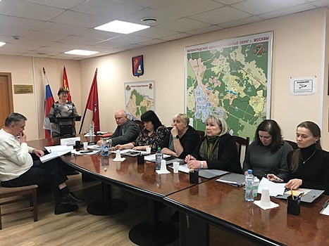 Глава управы района Старое Крюково Людмила Петрова отчиталась перед депутатами муниципального округа