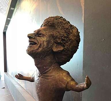 В Египте создали необычную статую Мохаммеда Салаха