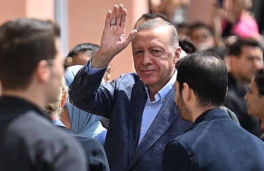 Доля полученных Эрдоганом голосов упала ниже 50%